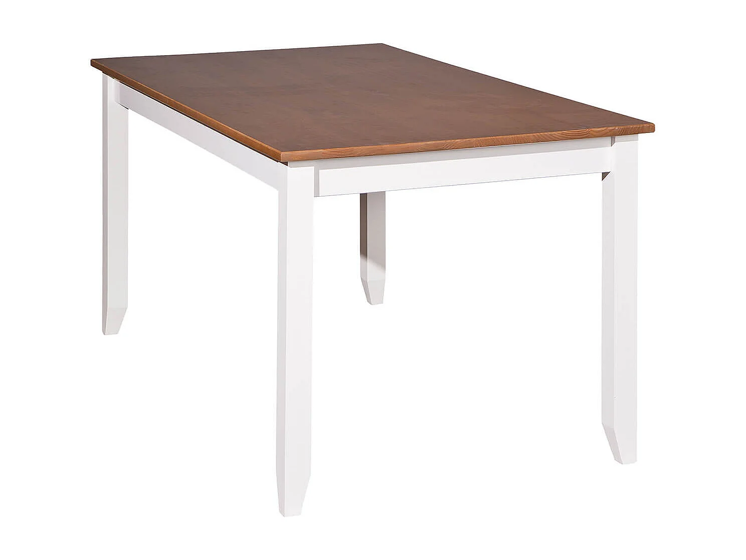 SOCOA - Ensemble Table 160cm + Buffet + Vaisselier 4 Portes