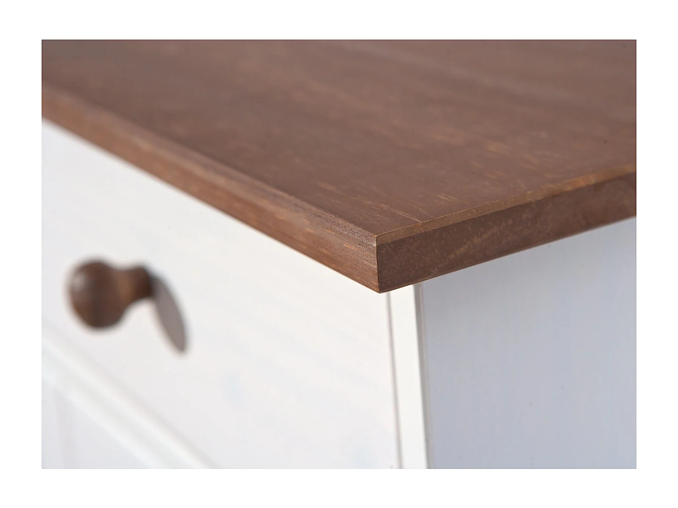 SOCOA - Pack Table 160cm + 2 Buffets + Vaisselier 5 Portes