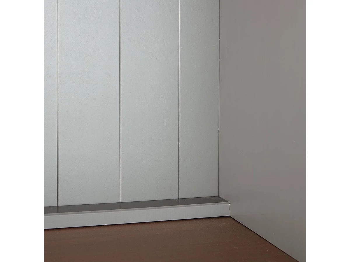 MELINA - Ensemble Table 160cm + Vaisselier 5 Portes