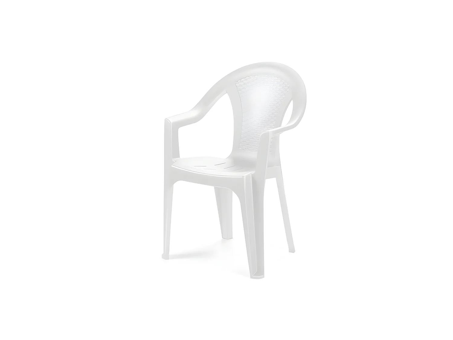 Pack 4 sillas de exterior Coral Blanco