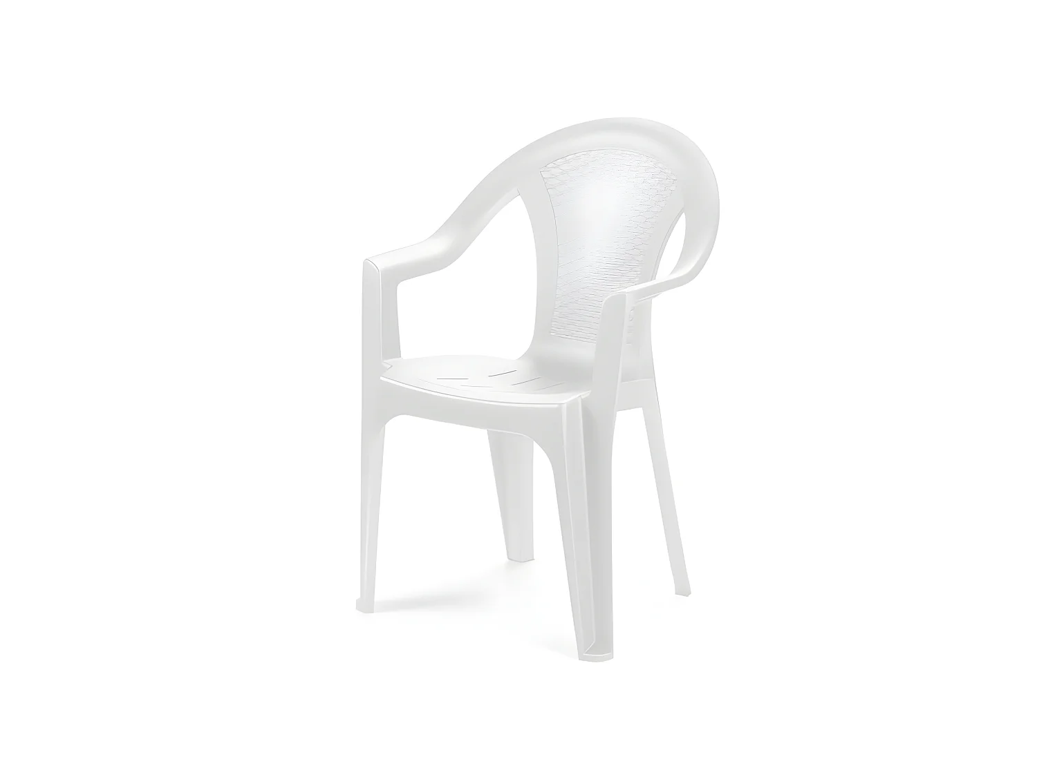 Pack 4 sillas de exterior Coral Blanco