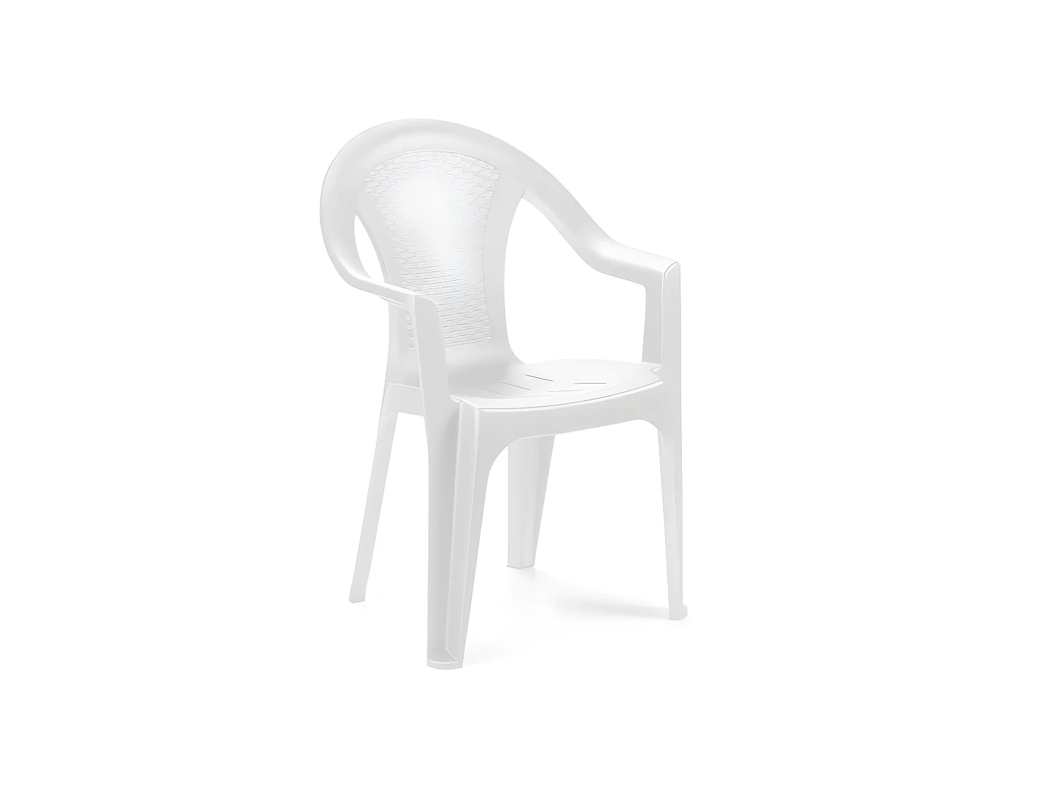 Pack 4 sillas de exterior Coral Blanco