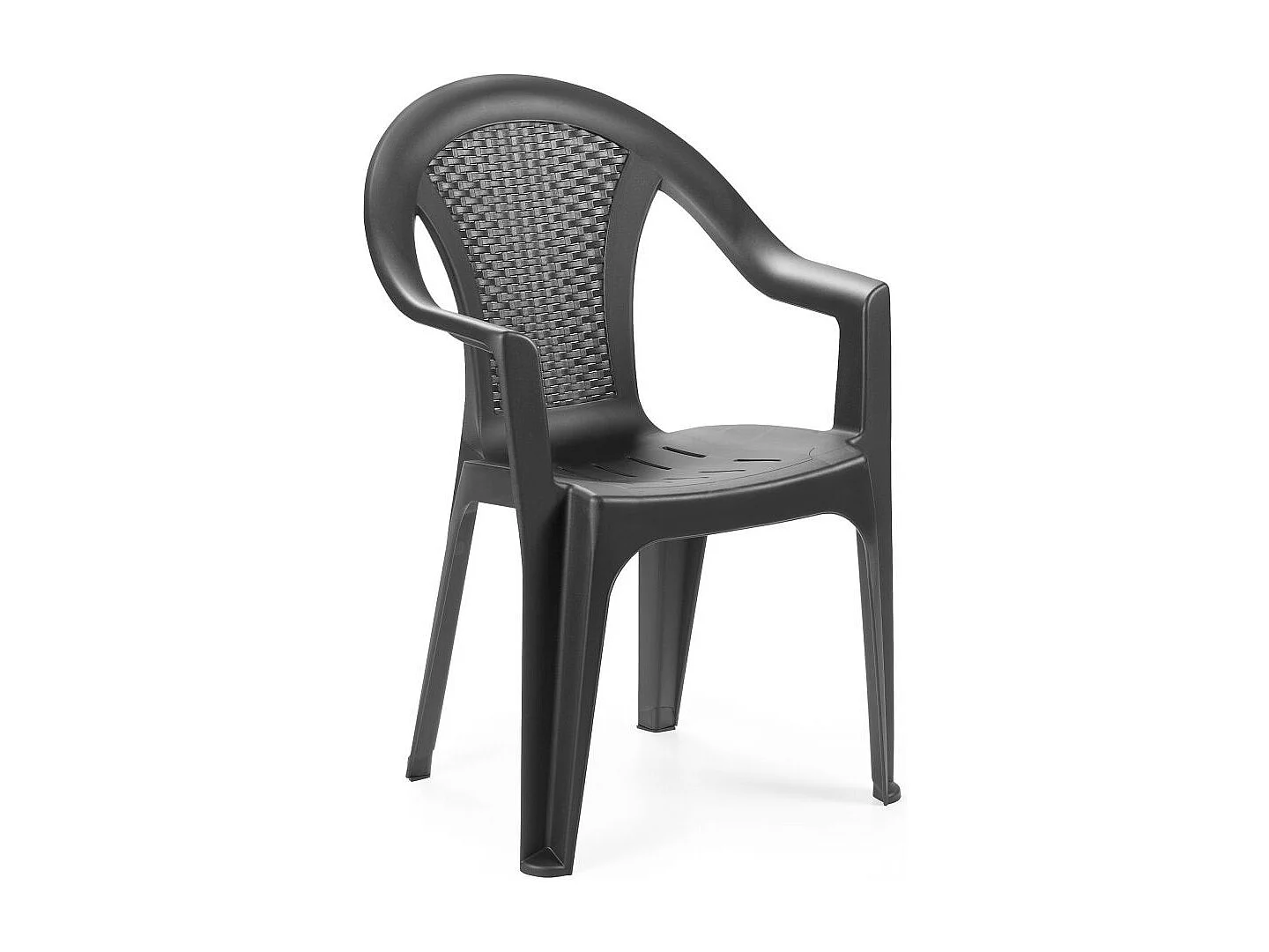 Pack 4 sillas de exterior Coral Antracita