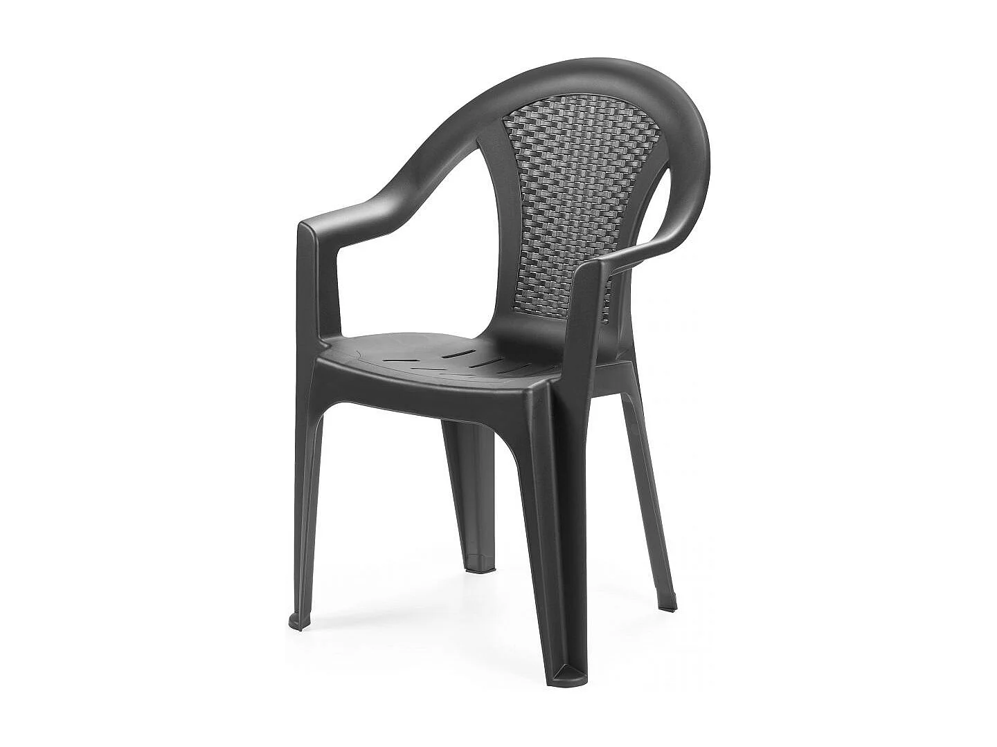 Pack 4 sillas de exterior Coral Antracita