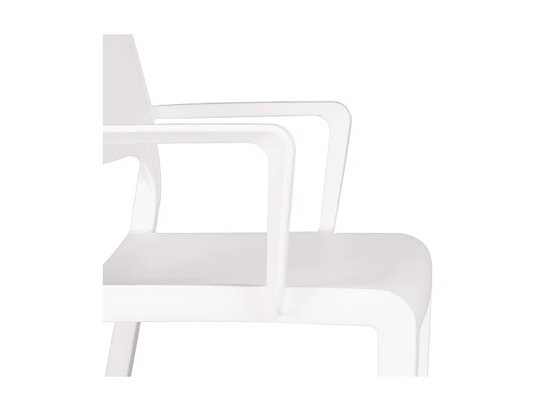 Pack 4 sillas de exterior Ocean Blanco