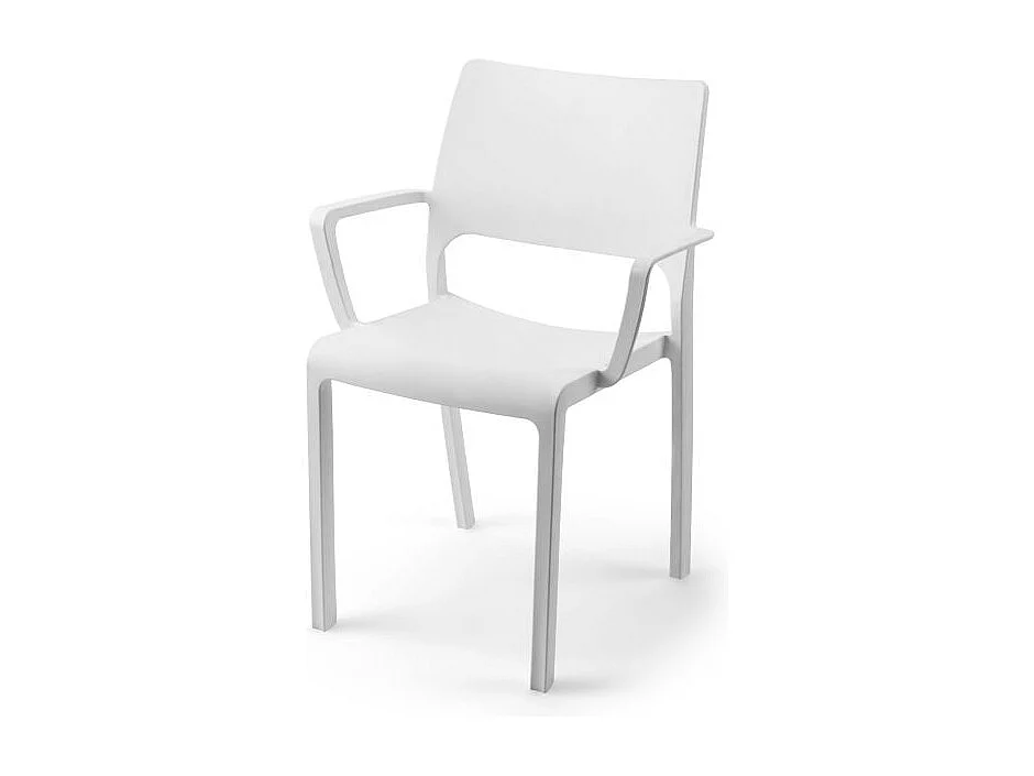 Pack 4 sillas de exterior Ocean Blanco