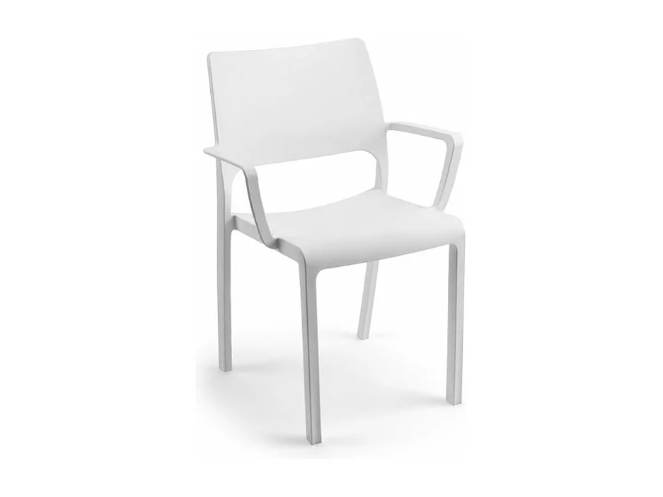 Pack 4 sillas de exterior Ocean Blanco