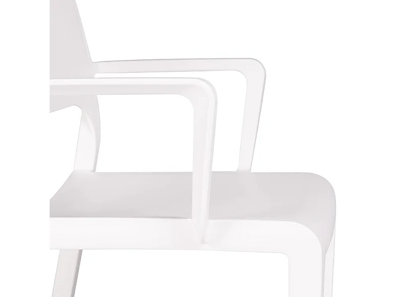 Pack 4 sillas de exterior Ocean Blanco