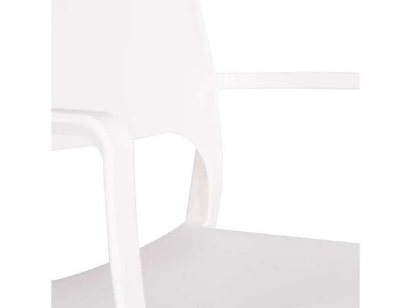 Pack 4 sillas de exterior Ocean Blanco