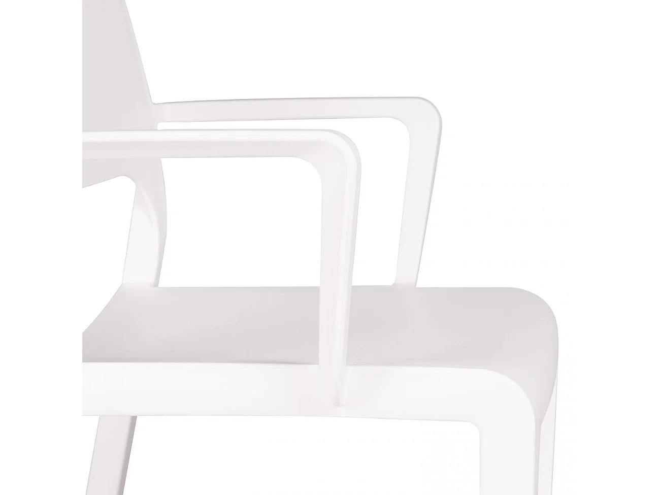 Pack 4 sillas de exterior Ocean Blanco