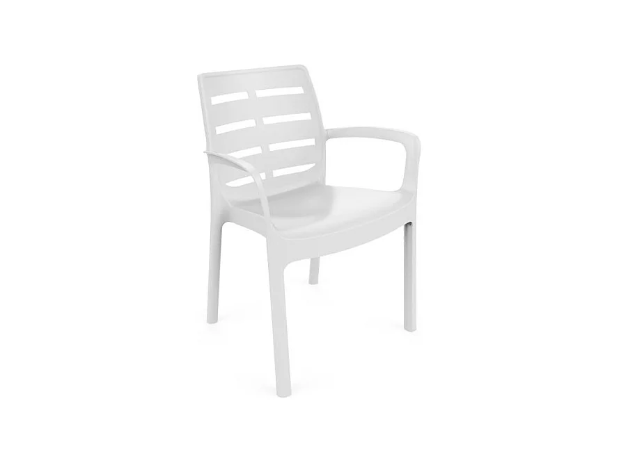 Pack 4 sillas de exterior Maui Blanco