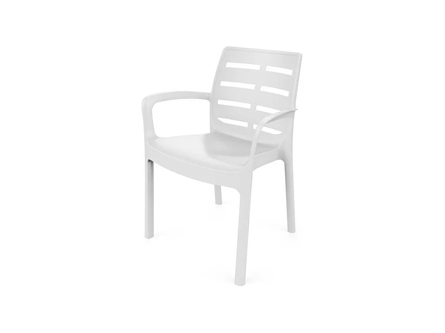 Pack 4 sillas de exterior Maui Blanco