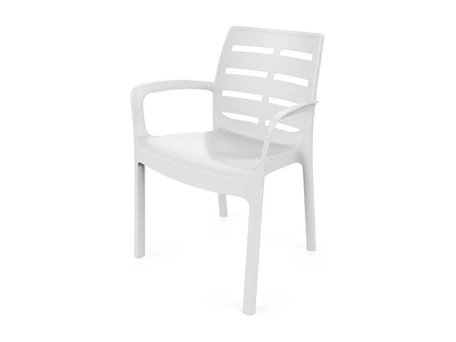 Pack 4 sillas de exterior Maui Blanco