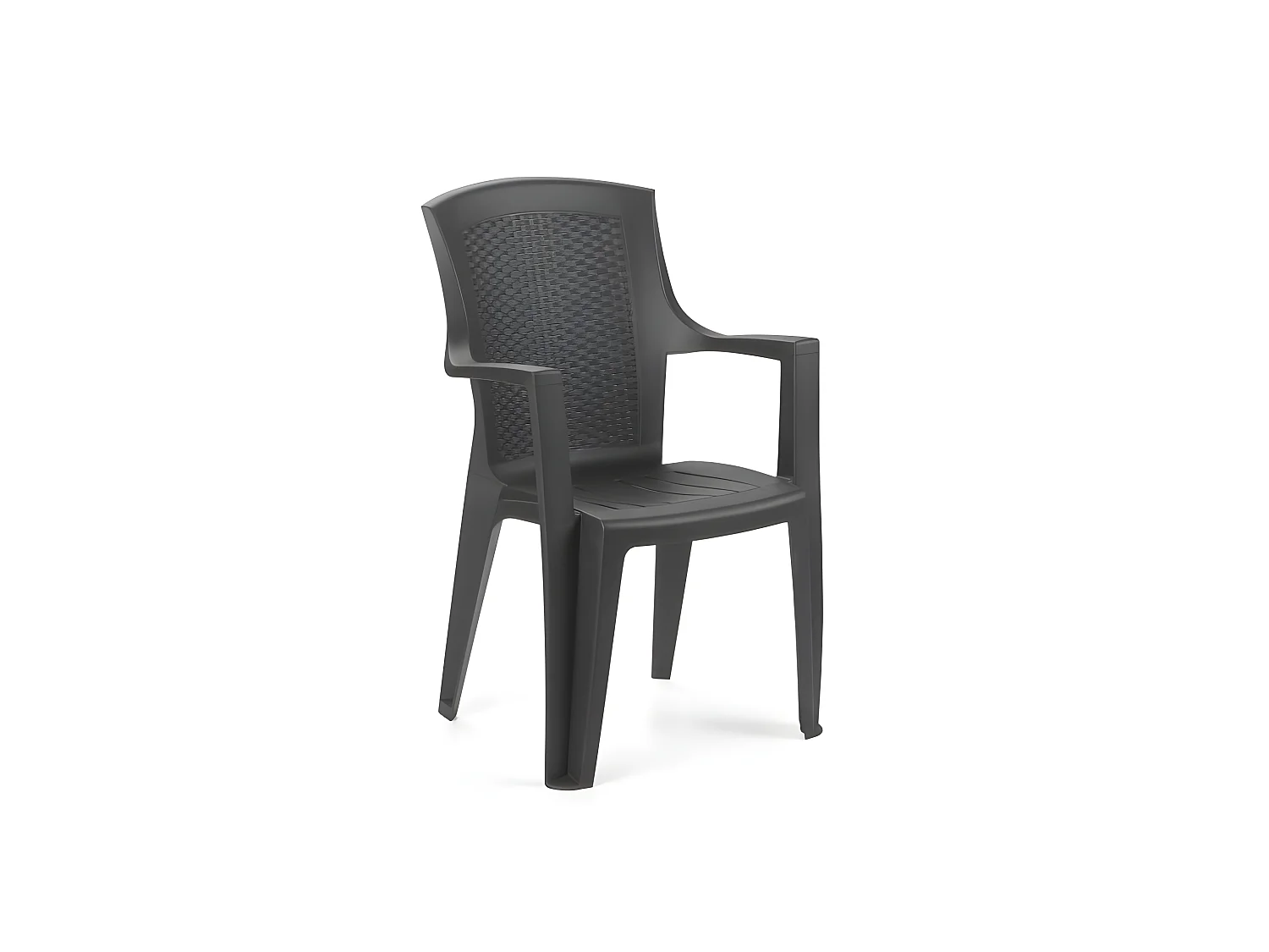 Pack 4 sillas de exterior Pacific Antracita