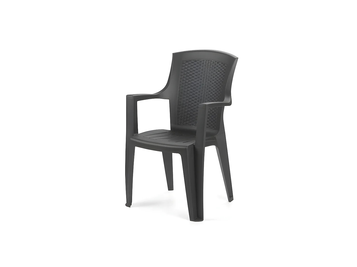 Pack 4 sillas de exterior Pacific Antracita