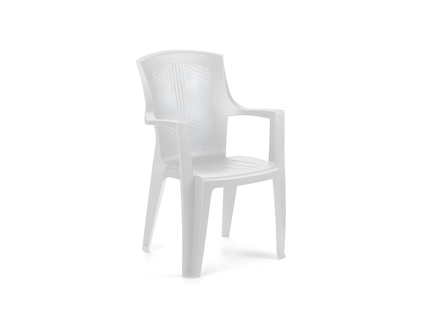 Pack 4 sillas de exterior Pacific Blanco