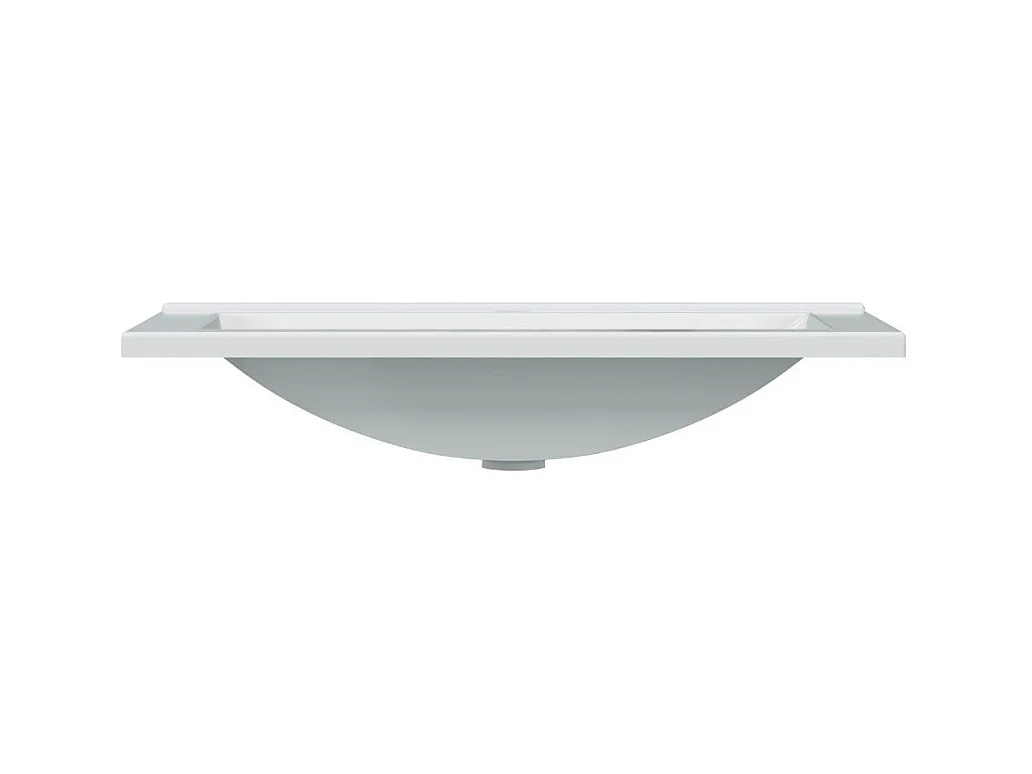 Lavabo Aries sin rebosadero blanco 60x45 cm