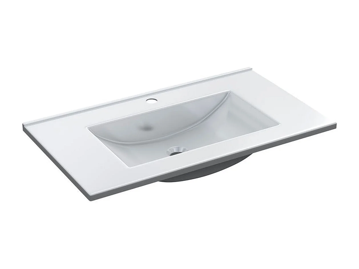 Lavabo Arkitmobel PMMA blanco 80x45 cm