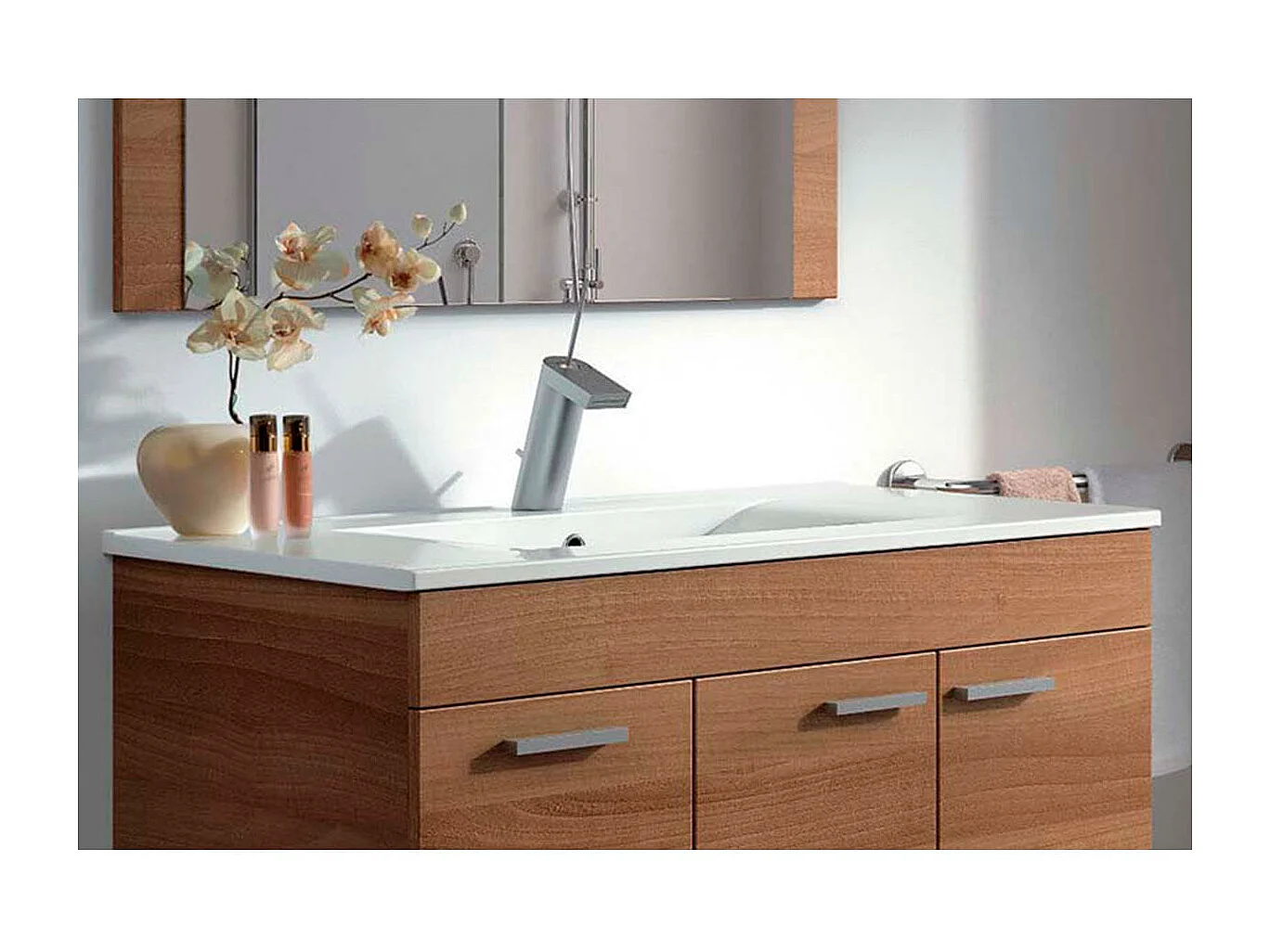 Lavabo Arkitmobel PMMA blanco 80x45 cm