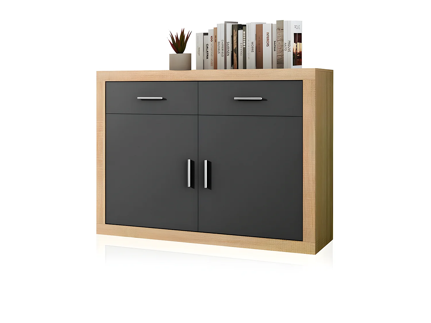 Aparador Nuka Cambria - Grafito