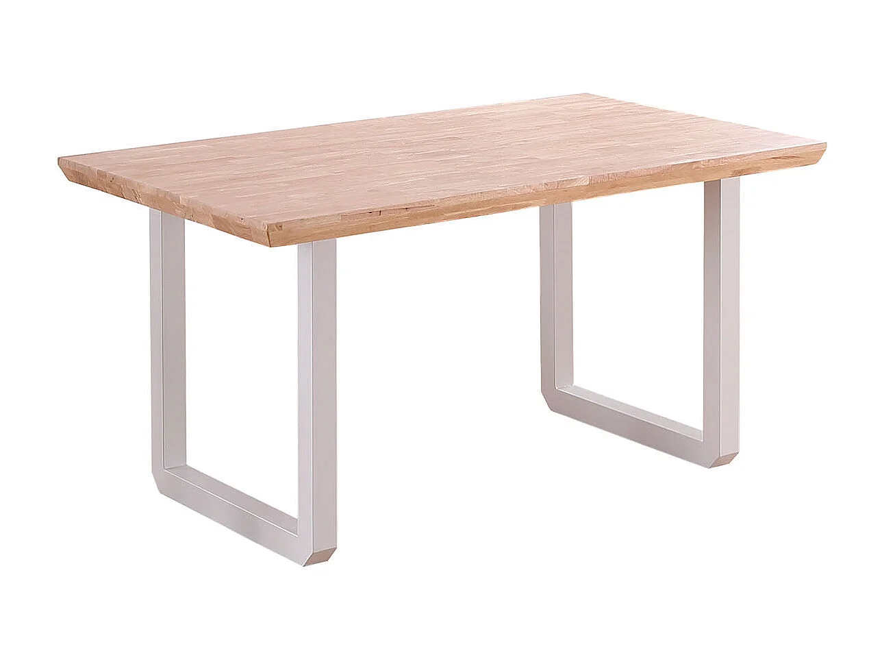 Mesa de jantar Roma Roble - Blanco