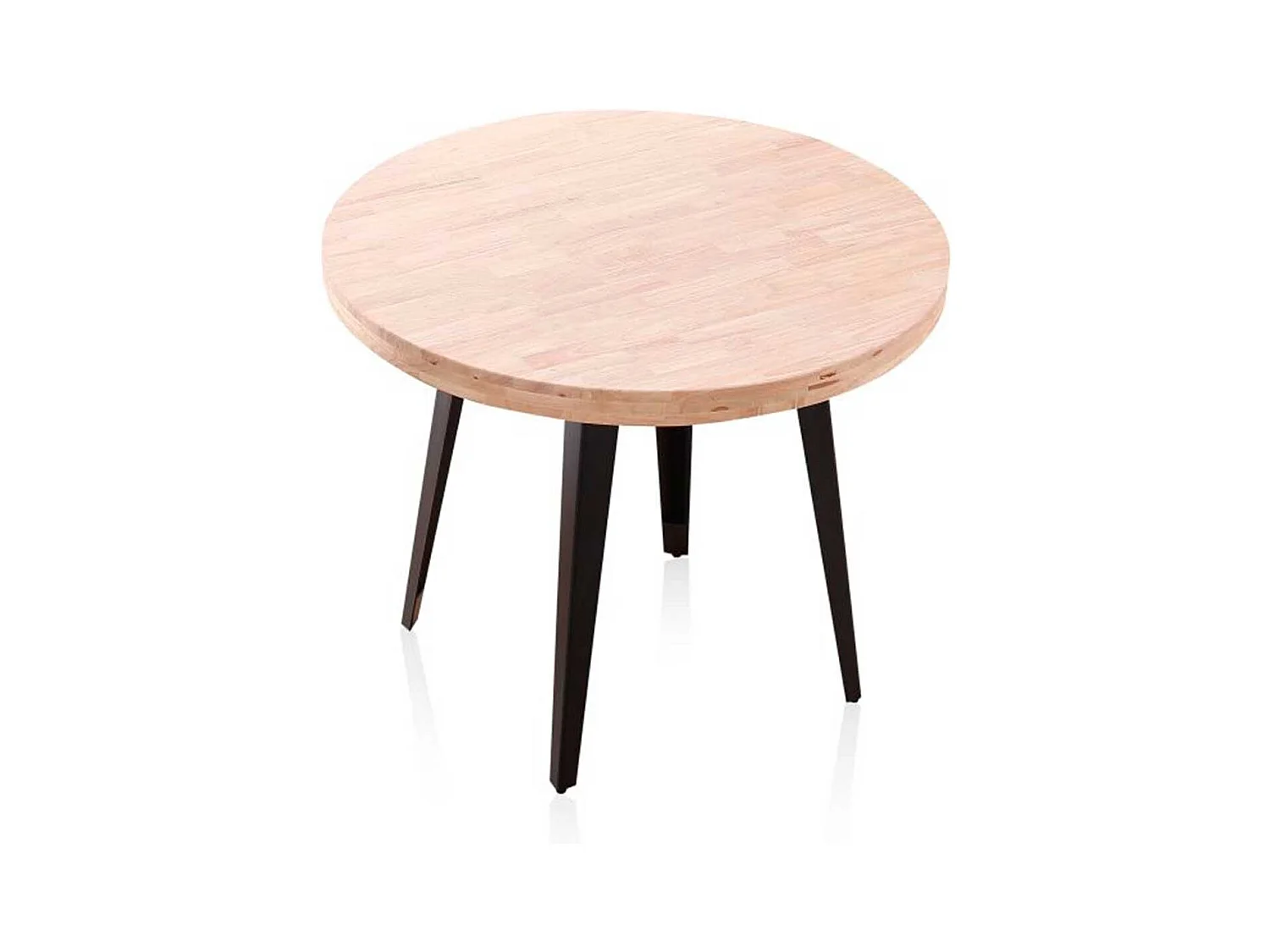 Mesa de comedor Berg diseño fijo roble Ø100x76 cm Adec