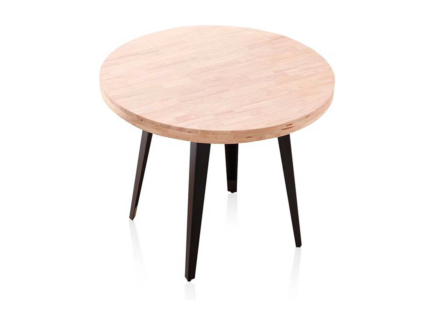 Mesa de comedor Berg diseño fijo roble Ø100x76 cm Adec