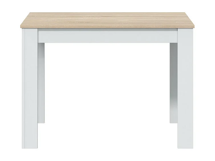 Mesa Fija Cocina Cloe Auxiliar Roble/Blanco 78x109x67 cm
