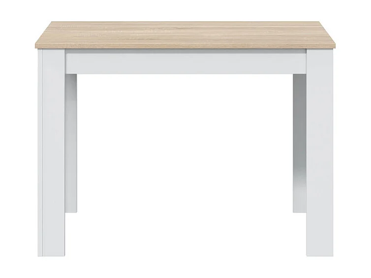 Tavolo da pranzo LILIAN Bianco Legno Scandinavo 4 Posti 109x67cm