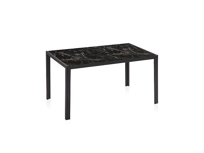 Mesa de comedor Lacey Mármol negro