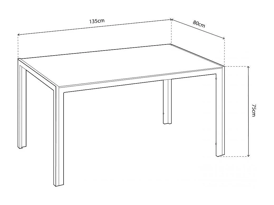 Mesa de jantar Lacey