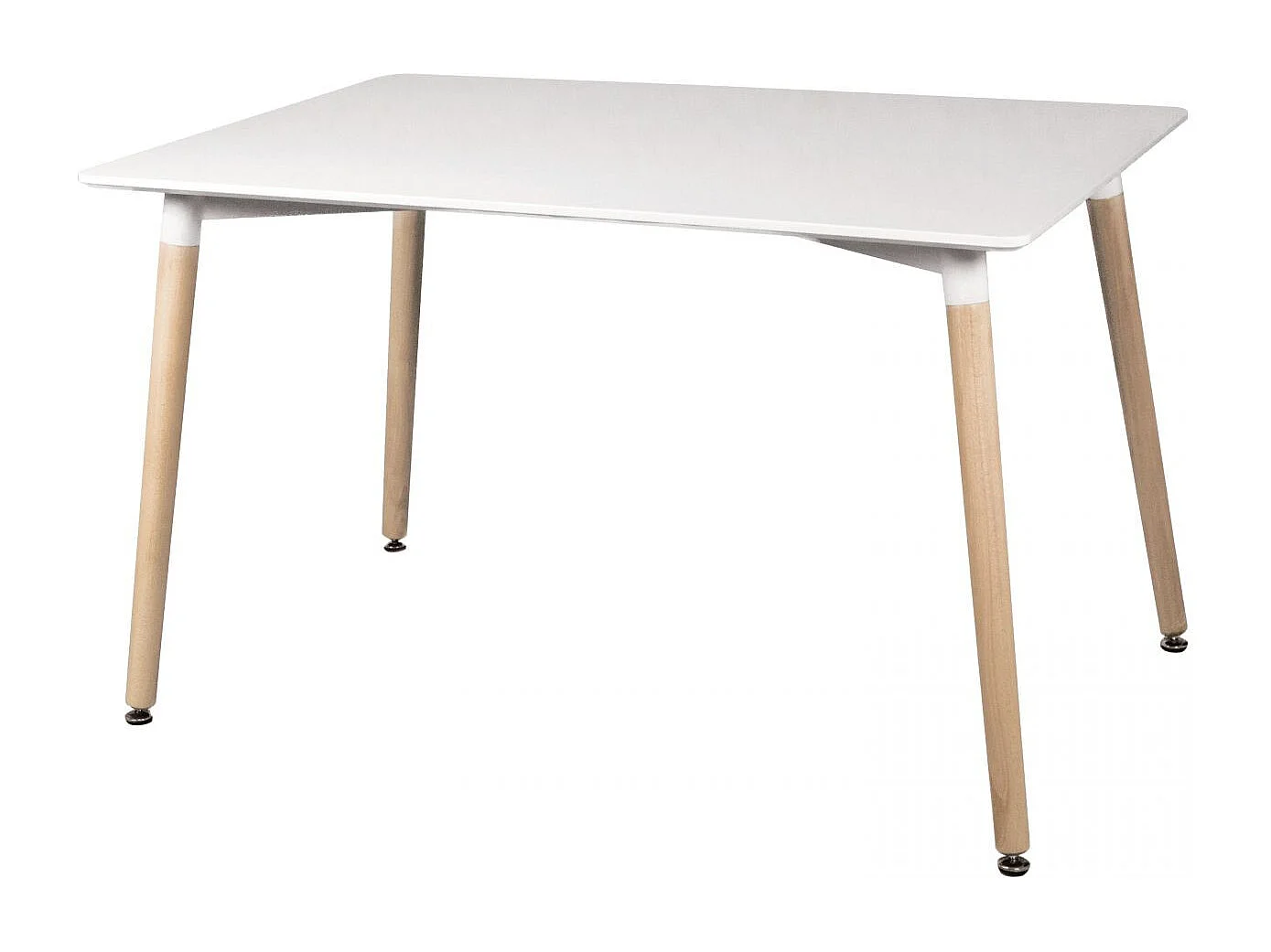 Mesa de comedor Suecia Blanco - Madera de haya