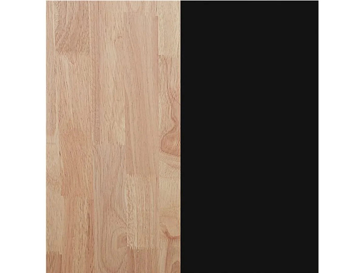 Mesa comedor fija X-Loft roble/negro 76x80x140 cm Adec