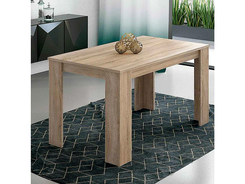 Mesa de comedor Berta fija cambria 75x140x80 cm