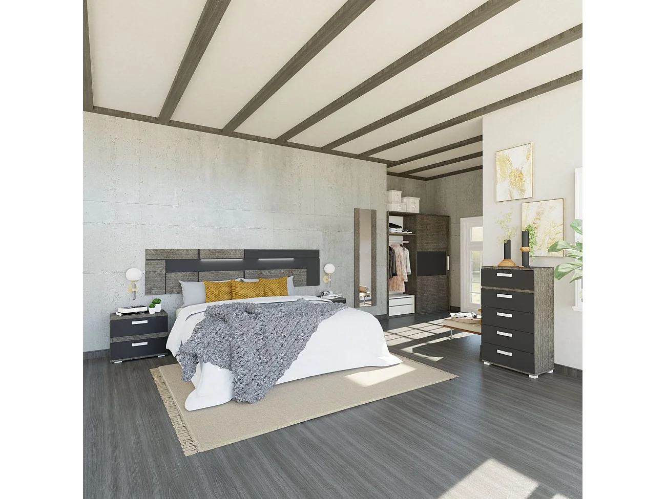 Mesa de cabeceira Ataneq