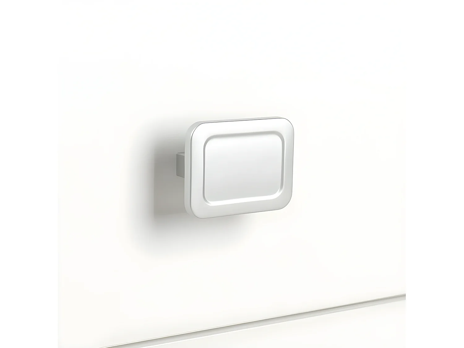 Mesita de noche Kamik Roble Nordico - Blanco