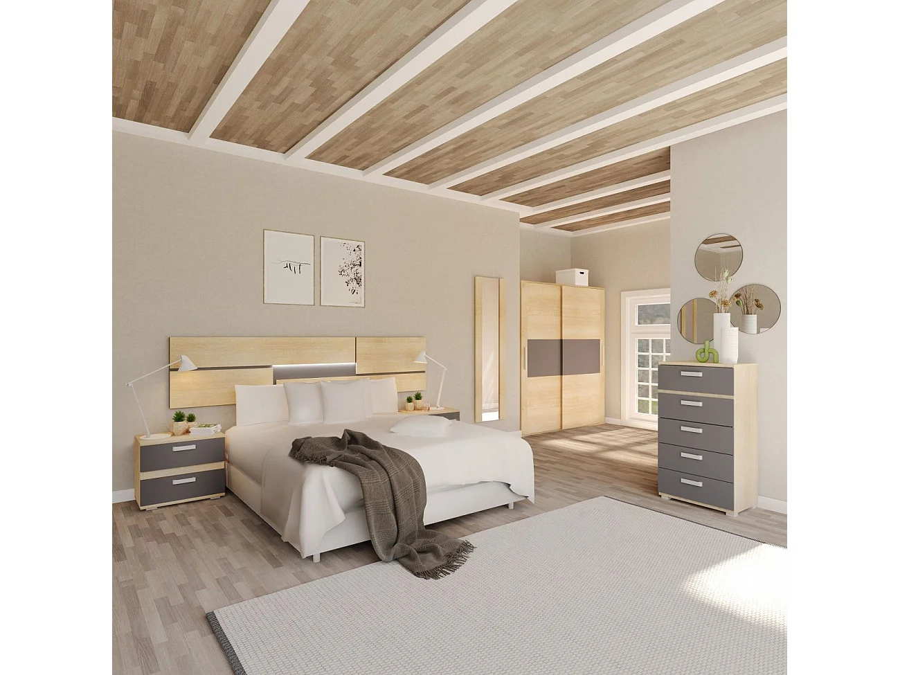 Mesa de cabeceira Ataneq