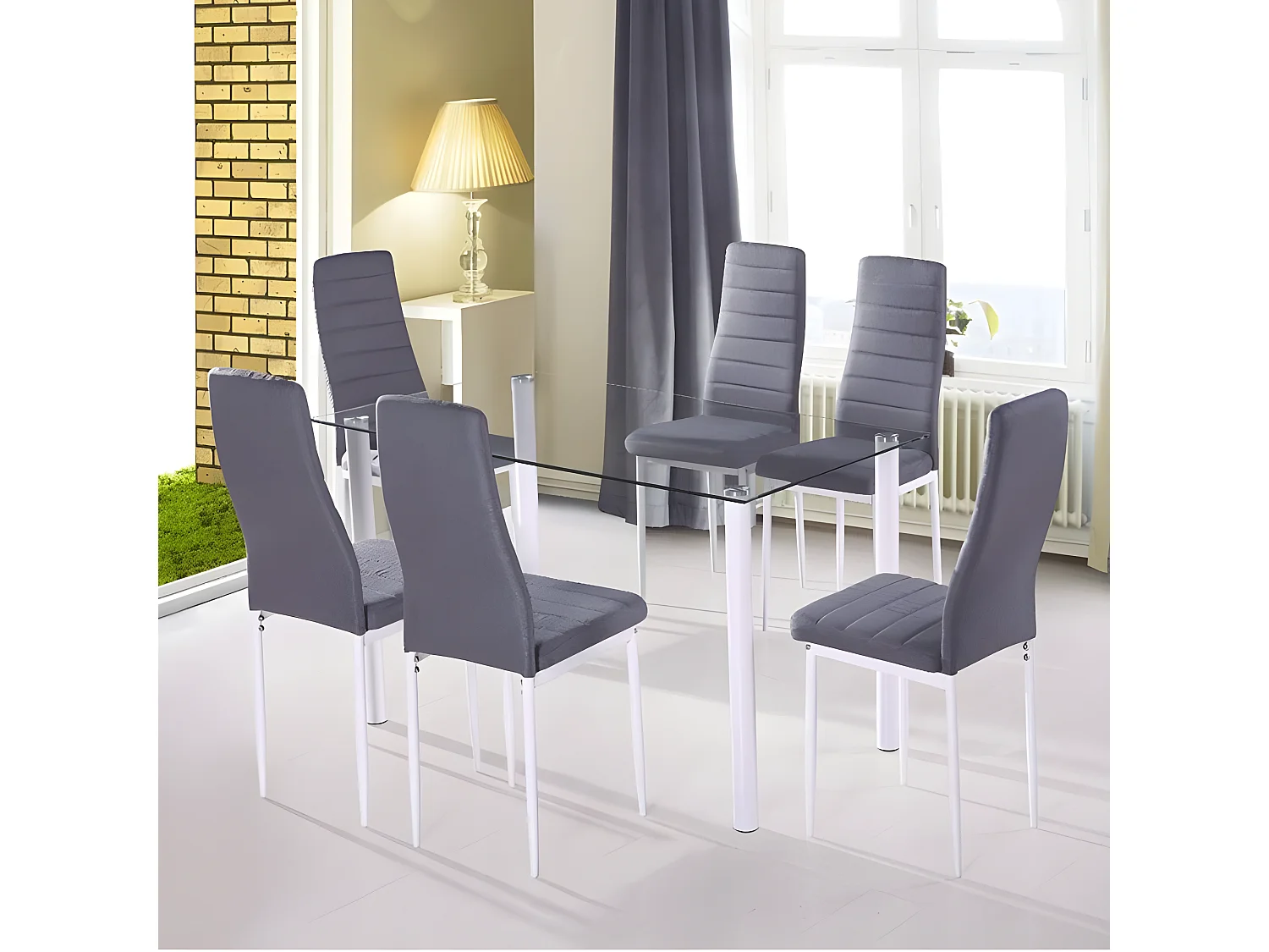 Mesa de comedor Yuri Blanco