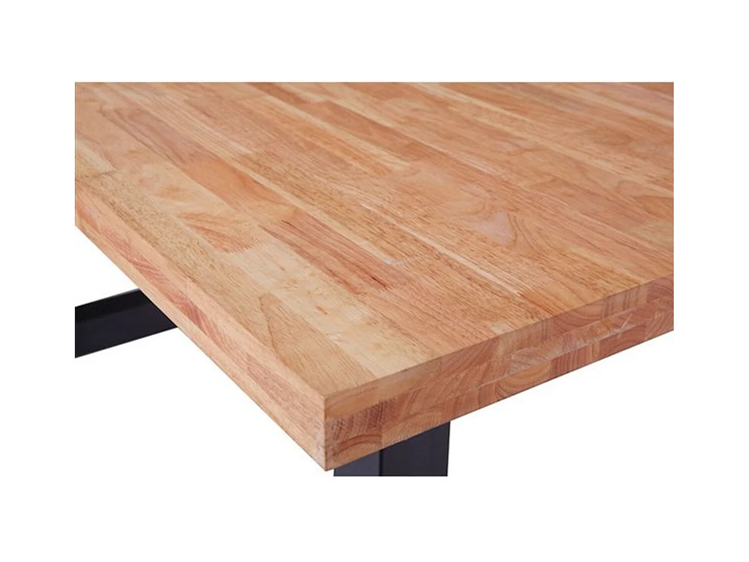 Mesa comedor Loft fija roble Nordish 75x160x100 cm Adec