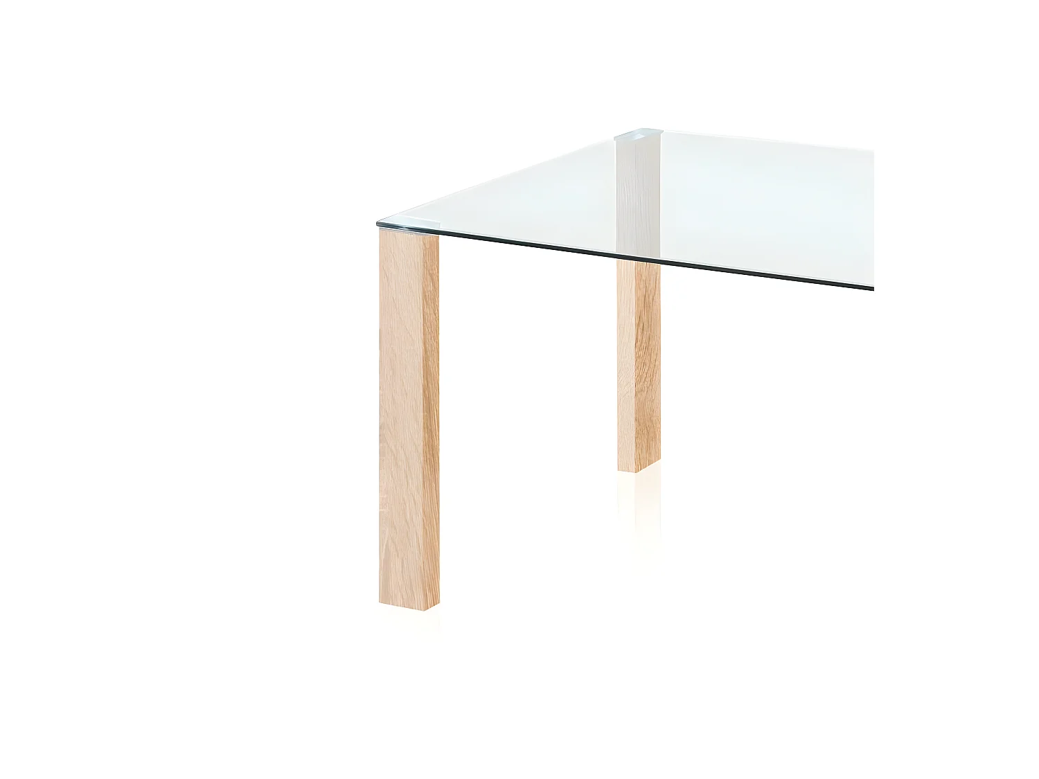 Mesa de comedor Valya Cristal - Cambria