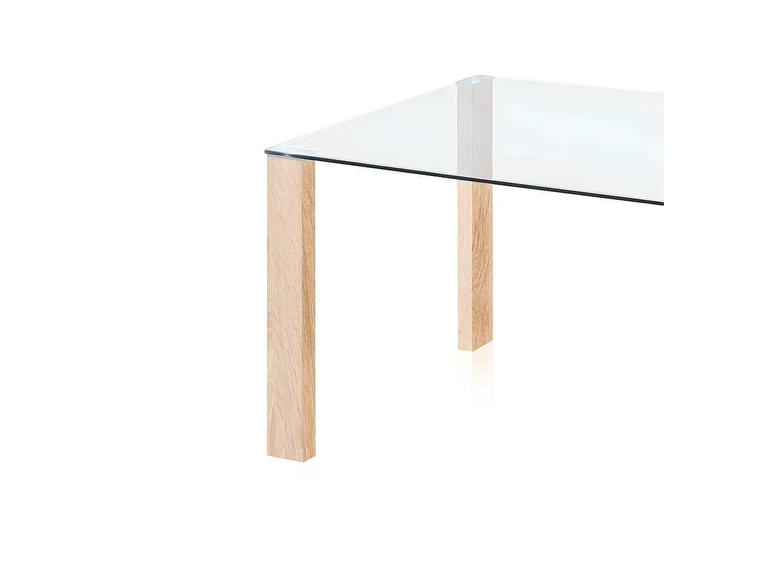 Mesa de comedor Valya Cristal - Cambria