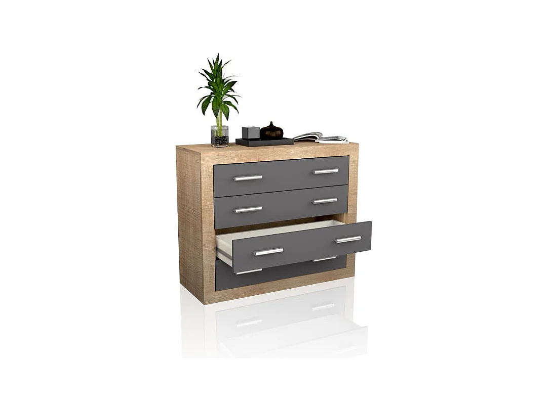 Cómoda Kira Cambria - Grafito