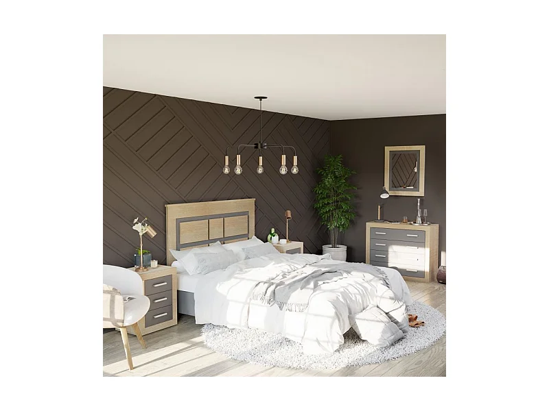 Cómoda Kira Cambria - Grafito