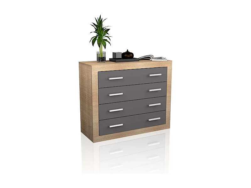 Cómoda Kira Cambria - Grafito