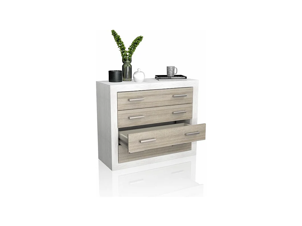 Cómoda Kira Andersen Pino - Gris