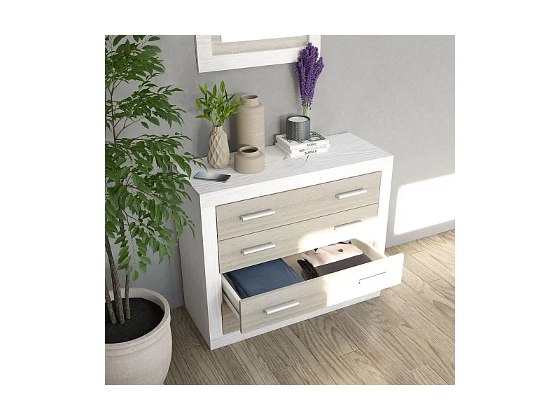 Cómoda Kira Andersen Pino - Gris