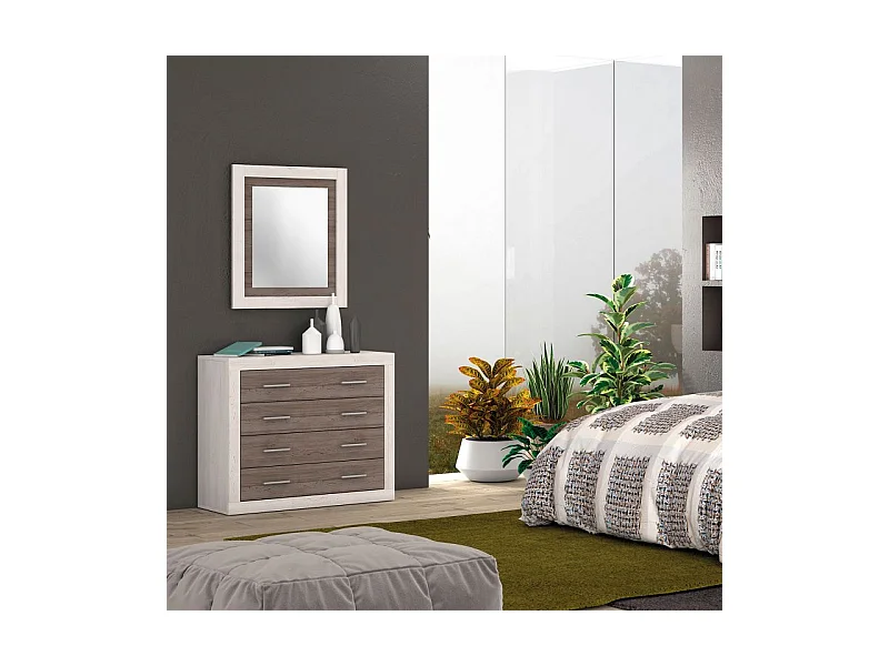 Cómoda Kira Andersen Pino - Gris