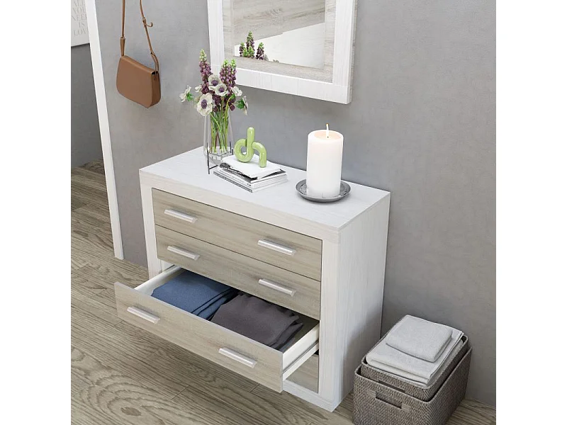 Cómoda Kira Andersen Pino - Gris