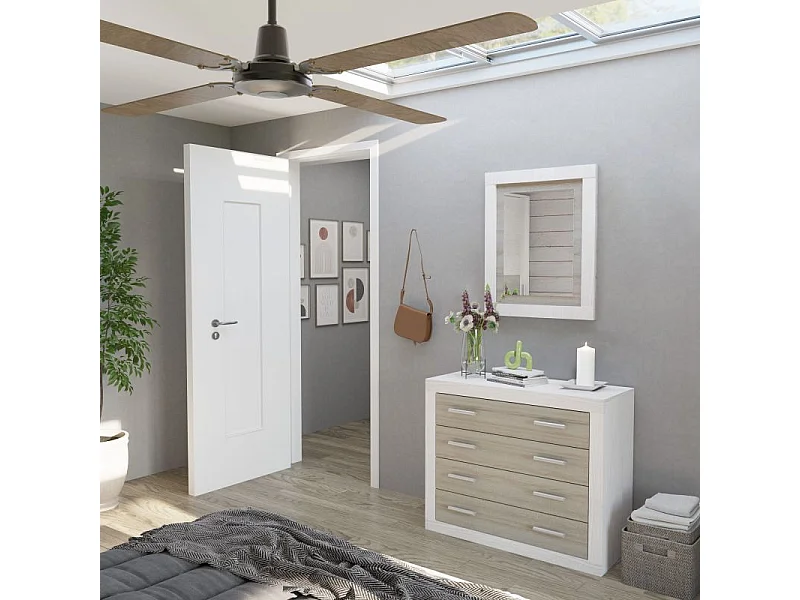 Cómoda Kira Andersen Pino - Gris