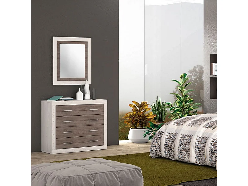 Cómoda Kira Andersen Pino - Gris